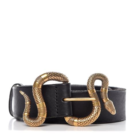 gucci snake belt black replica
